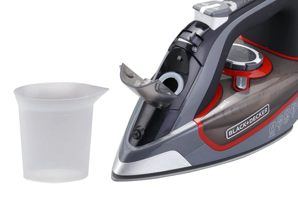 BLACK + DECKER | Steam Iron Ceramic Soleplate with Self Clean Multicolour 2200W | X2050-B5