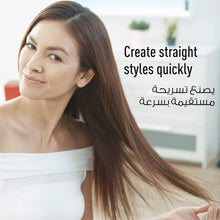 PANASONIC | Ceramic Hair Straightener with Wide Plate and Fast Hair Straightening | EH HS 42