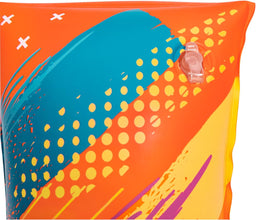 BESTWAY | Swim Safe ABC Colorify ToughLite Kids Inflatable Armband Floaties 12x6 30cmx15cm | BES115TOY01819