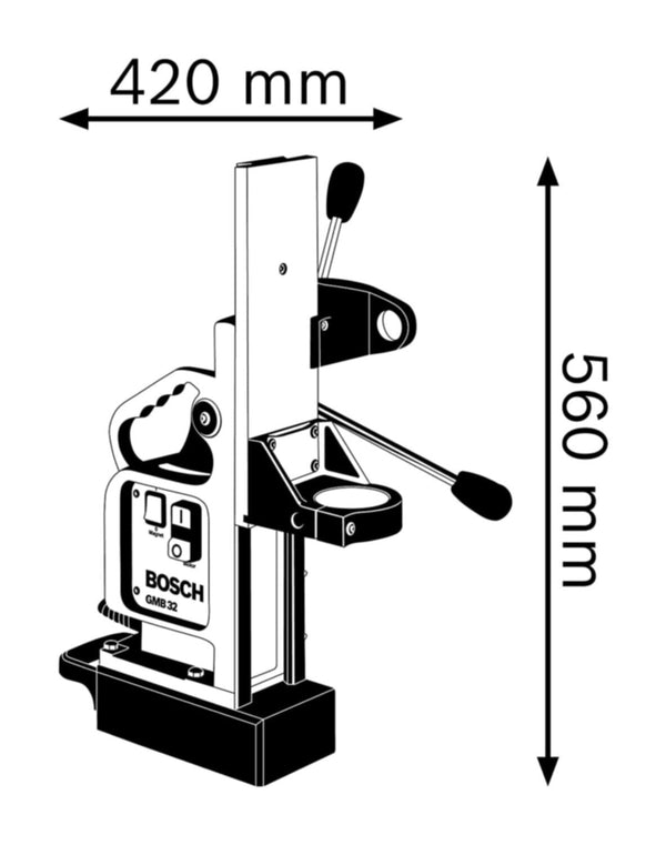BOSCH | Professional Magnetic Drill Stand For GBM 32-4 | GMB 32