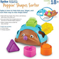 LEARNING RESOURCES UK| Spike The Fine Motor Hedgehog Poppinâ€™ Shapes Sorter | LER9118