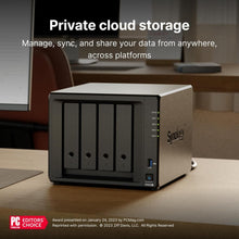 SYNOLOGY | DiskStation DS923+ 4-Bay Network Attached Storage Drive Black