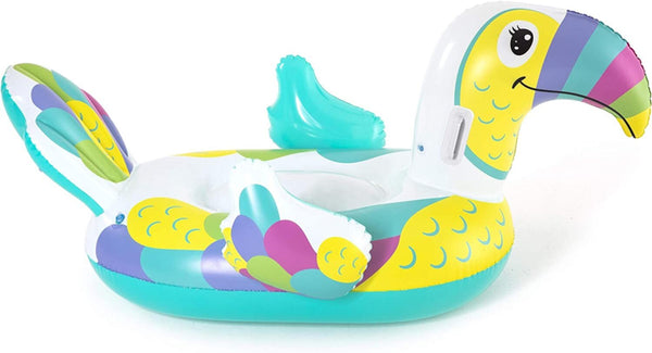 BESTWAY | Toucan Pool Day Ride-On Float Toy 68" x 36"/1.73m x 91cm | BES115TOY01331