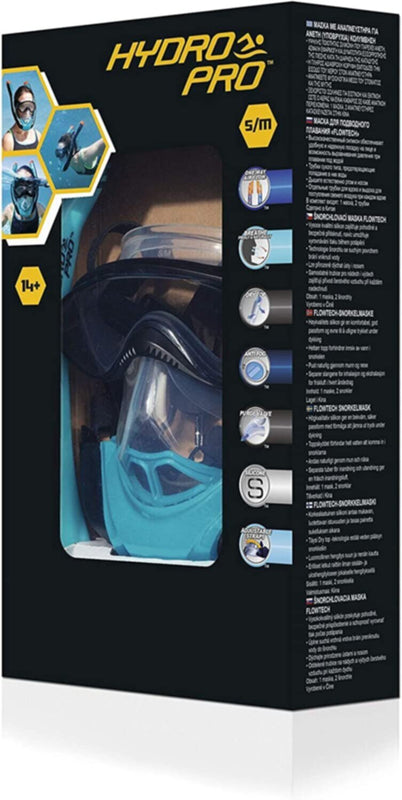 BESTWAY | Hydro-Pro SeaClear Flowtech Snorkeling Mask S/M | BES115TOY01306