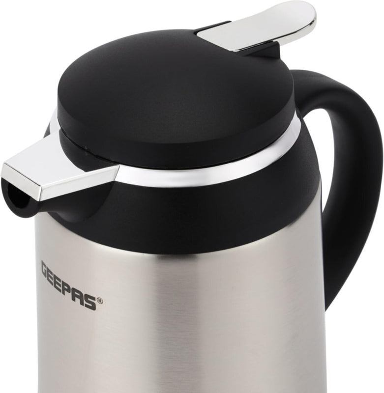 GEEPAS | 1.3 L Stainless Steel Vacuum Flask | GVF27023
