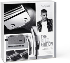 BABYLISS | Steel Edition Hair Clipper Gift Set | 7755PSDE