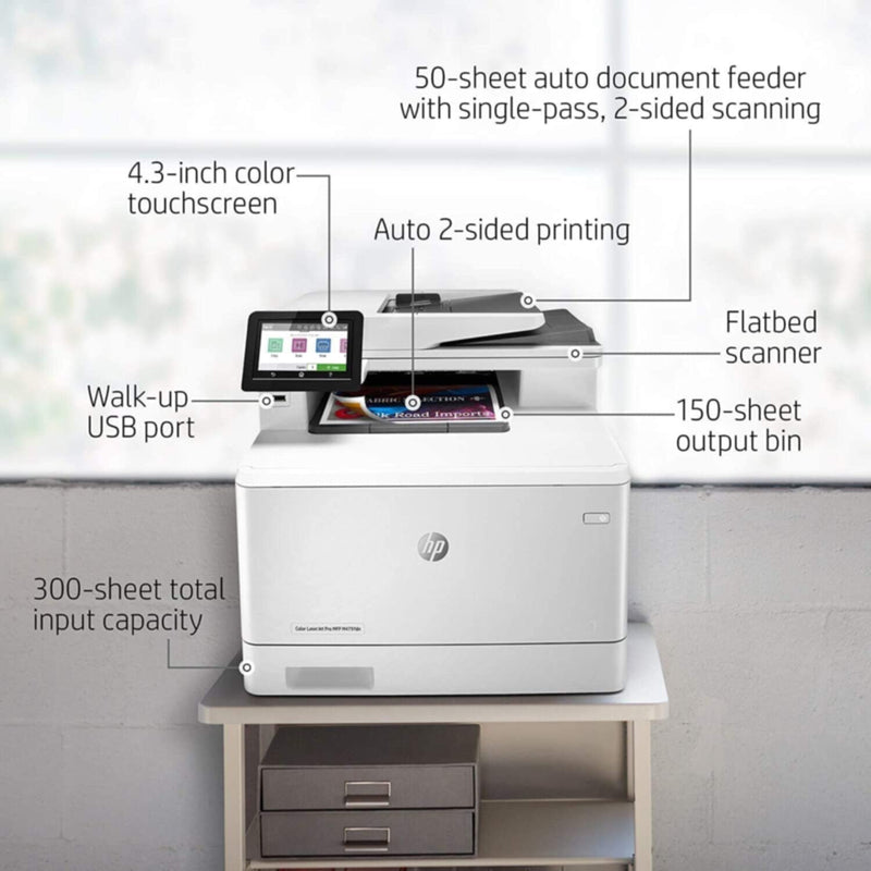 HP | Color Printer LaserJet | Pro MFP M479fdn