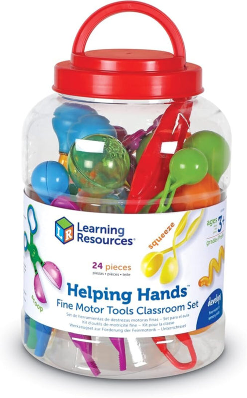 LEARNING RESOURCES UK| Helping Hands Fine Motor Tools Classroom Set (3+ Years) | LER5551