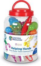 LEARNING RESOURCES UK| Helping Hands Fine Motor Tools Classroom Set (3+ Years) | LER5551