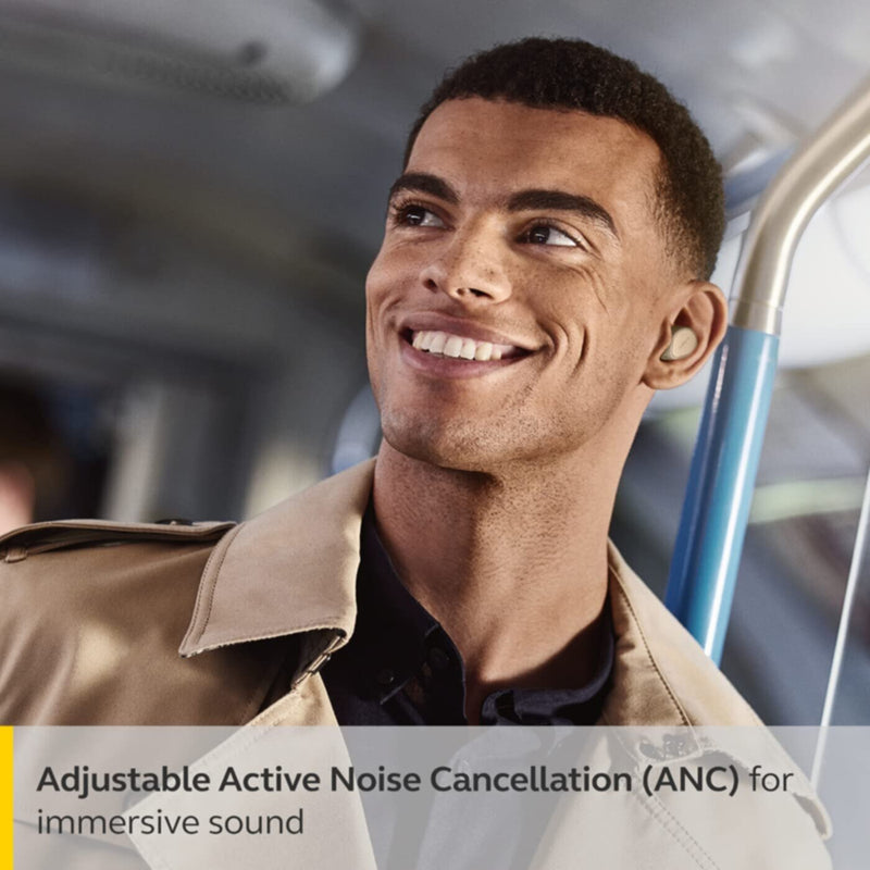 JABRA | Elite 7 Pro True Wireless Earbuds with Jabra Multisensor Gold Beige | 100-99172005-60