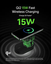 BELKIN | Fast Charge 2 In 1 Magnetic Foldable Qi2 Charger 15W Black  | TE0221623