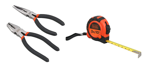 BLACK + DECKER | Hand Tool Kit 108Pcs | BMT108C