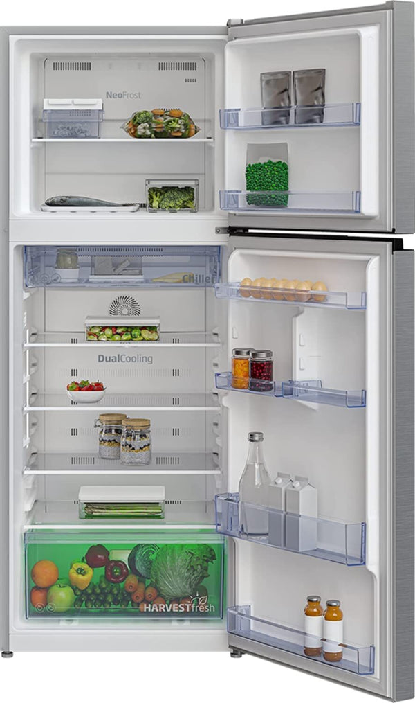 BEKO | 409 Liter Gross Refrigerator Titanium Inox 66cm | RDNT401XS