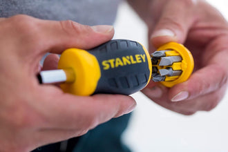 STANLEY | Stubby Multi Bit Screwdriver Set 6Bits | 0-66-357