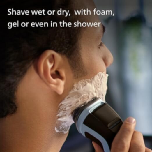 PHILIPS | Wet & Dry Electric Shaver 3000X Series Black | X3021/00