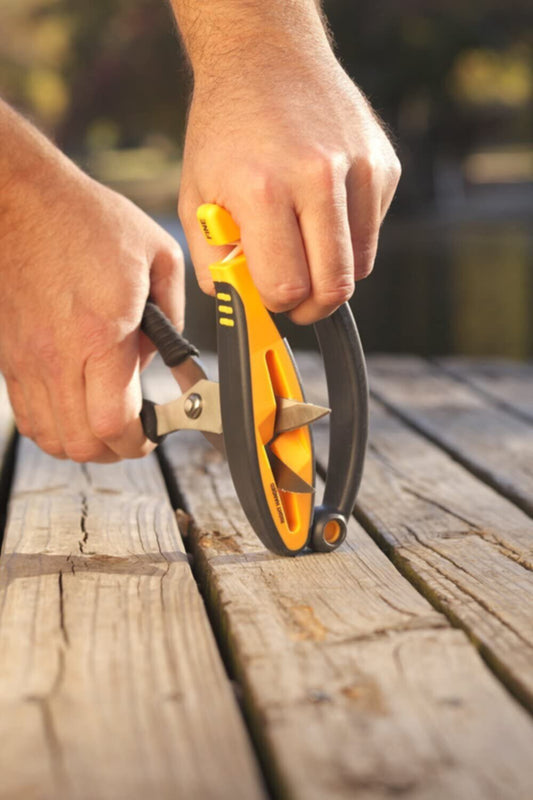 SMITHS | Jiffy-Pro Handheld Sharpener Orange/Grey | 50731