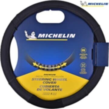 MICHELIN | Steering Wheel Cover Black | MC33252