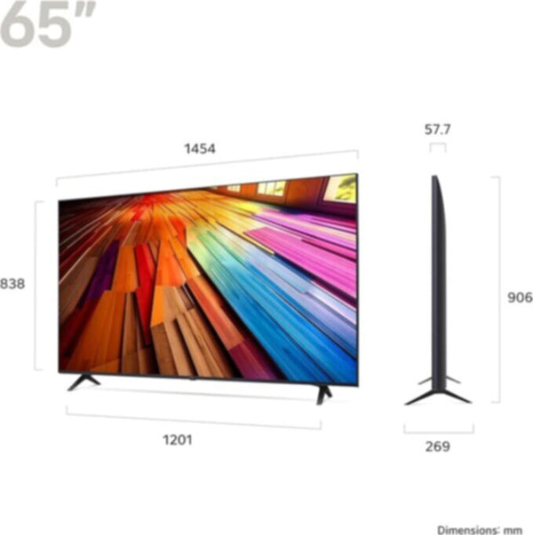 LG | 65UT80006LA.AMRG 65" UHD 4K Smart Tv