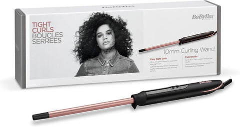 BABYLISS | 10mm Curling Wand Hair Curler | C449SDE