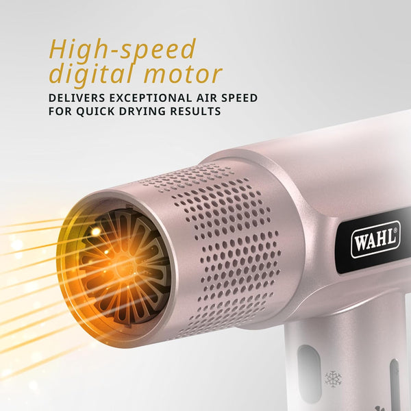 WAHL | Vanquish Rose Gold Hair Dryer | 4321-0371