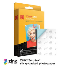 KODAK  | Premium Zink Photo Paper 20 Sheets 50x76mm