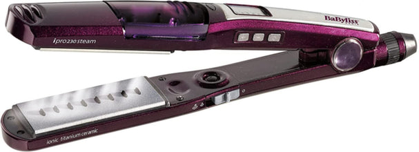 BABYLISS | I-Pro 230 Steam Hair Straightener with Shine Technology for Ultimate Straightening | ST 395 SDE