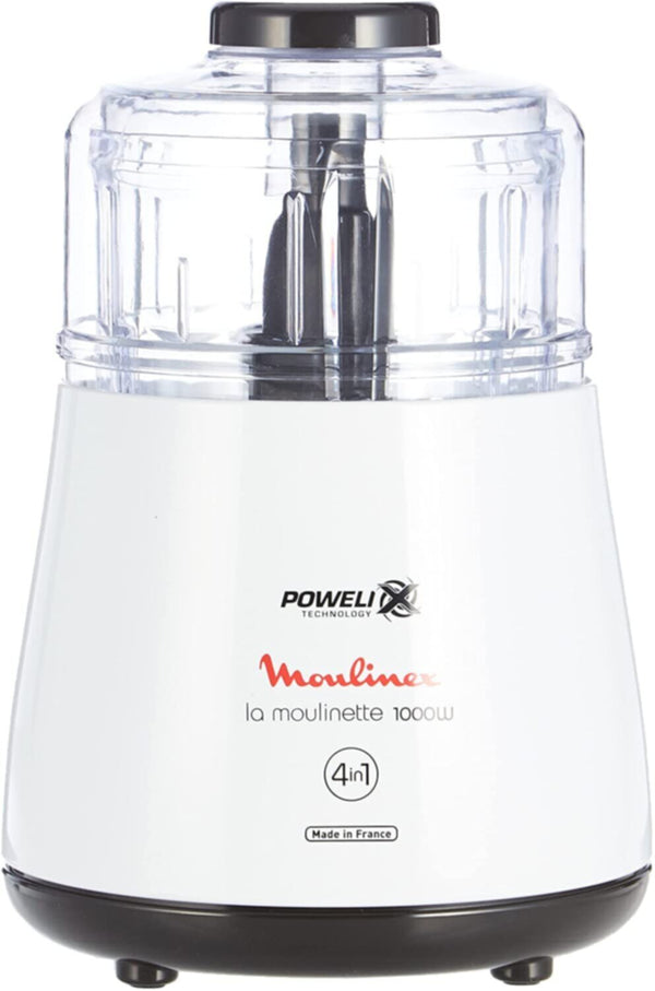 MOULINEX | La Moulinette Chopper 1000W White| DPA144