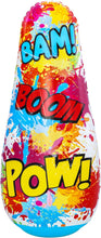 BESTWAY | Inflatable Bop Bag For Kids Comic Punching Bag | BES115TOY01831