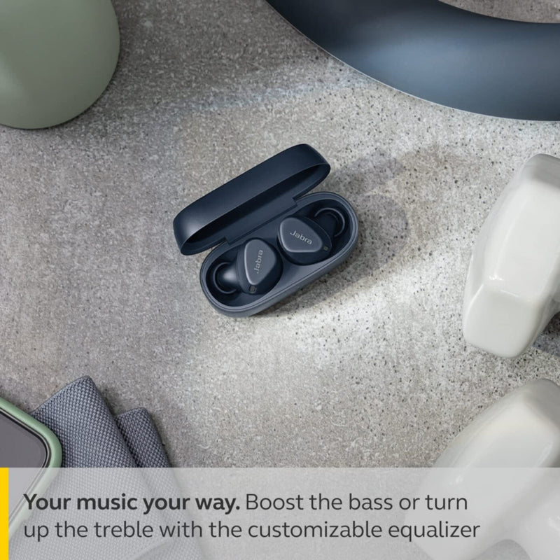 JABRA | Elite 4 Active In-Ear True Wireless Earbuds with ANC Navy