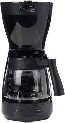 DELONGHI | American Drip Filter Coffee Maker Black 1.25Ltr | ICM16210.BK
