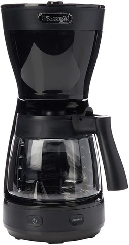 DELONGHI | American Drip Filter Coffee Maker Black 1.25Ltr | ICM16210.BK