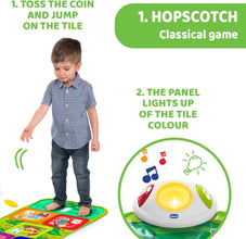 CHICCO | Electronic Hopscotch Jump & Fit Play Mat Multi-Coloured | 9150000000