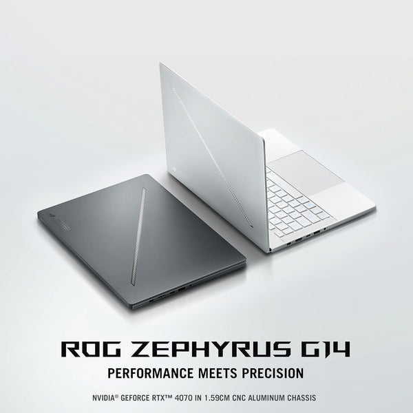 ASUS | ROG Zephyrus G14 Gaming Laptop 14inch AI Up to 39 Tops 32GB RAM 1TB SSD NVIDIA GeForce RTX 4060 8GB GA403UV-OLED9132W | MASITNGA40301