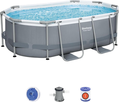 BESTWAY | Pro Max Oval Pool Set 10x6.7x 33 3.05mx2.00mx84cm | BES115TOY01873