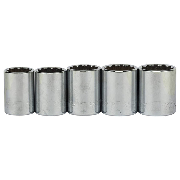 STANLEY | Socket Set 10Mm-32M 1/2" Dr  27Pc-12Pt | 86-477