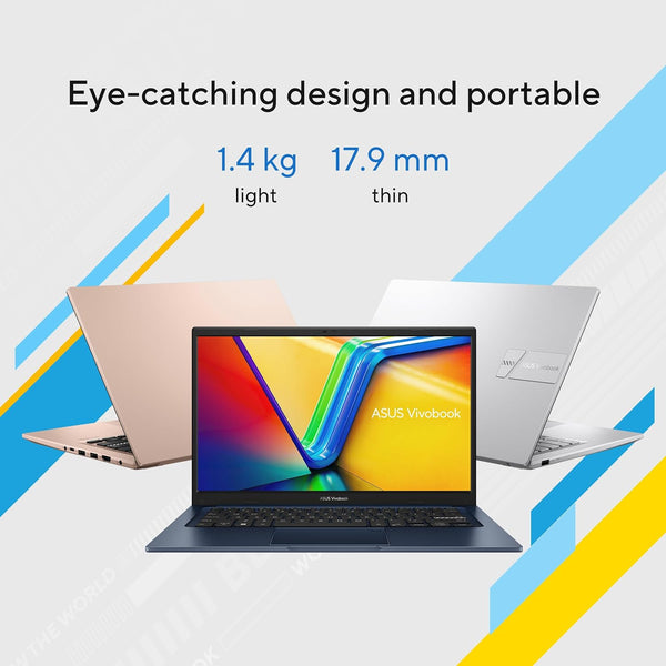 ASUS | Vivobook 14 Laptop 14inch FHD Intel Core i7 16GB RAM 512GB SSD X1404VA-NKI715WU | MASITNX140454