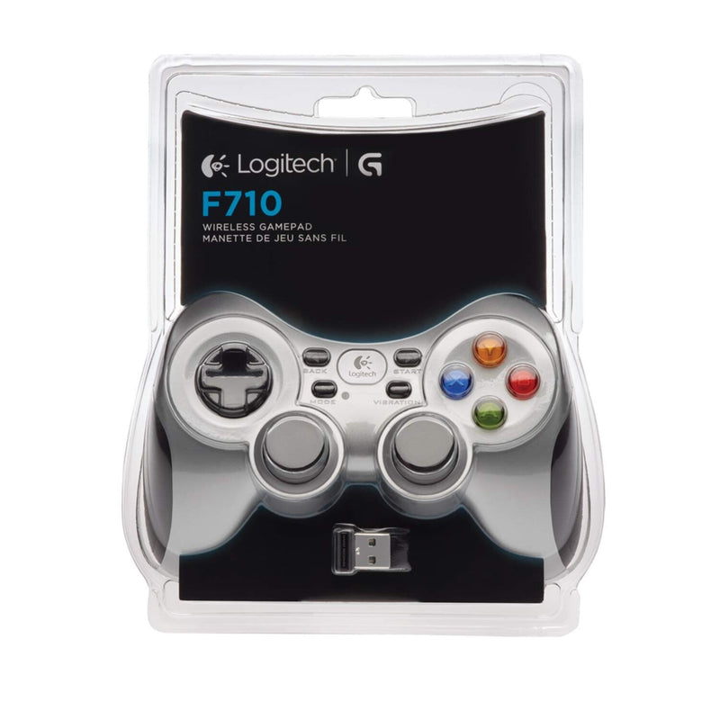 LOGITECH | Wireless Gamepad (Silver and Black) | G F710
