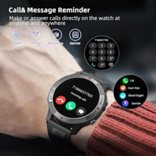 AWEI | Smart Watch - Water Resistant, Calling Smart Watch Black | H15