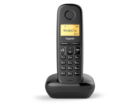 GIGASET | A270 Cordless Telephone with Caller ID & Handsfree Black