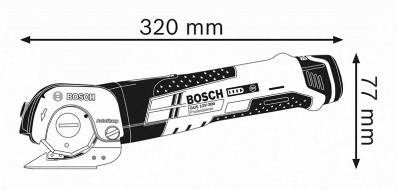 BOSCH | Professional Cordless Universal Shear | GUS 10.8 V-LI
