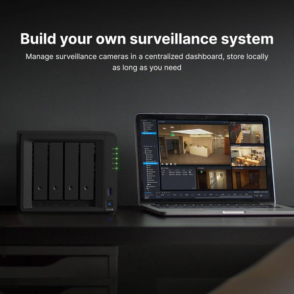 SYNOLOGY | DiskStation DS923+ 4-Bay Network Attached Storage Drive Black