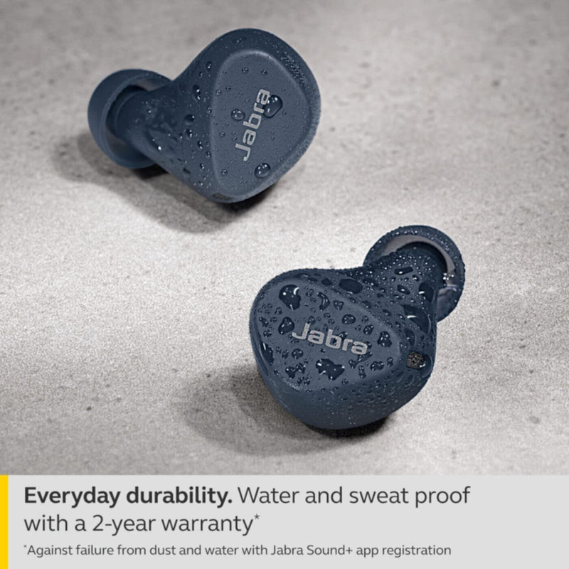 JABRA | Elite 4 Active In-Ear True Wireless Earbuds with ANC Navy