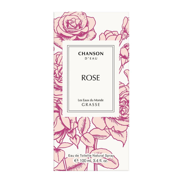 CHANSON D'EAU | Rose Eau de Toilette  Women's Long Lasting  Fragrance 100 | 3616305629357
