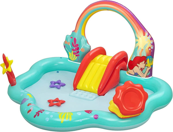BESTWAY | Little Mermaid  Play Center 7'3" x 6'4" x 46"/2.21m x 1.93m x 1.17m | BES115TOY01514