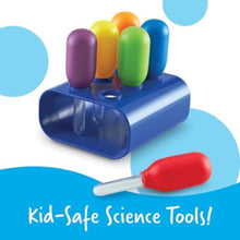 LEARNING RESOURCES UK| Primary Science Jumbo Eyedroppers With Stand (3+ Years) | LER2779