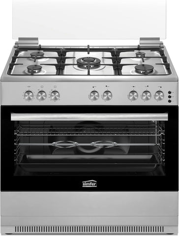 SIMFER | Gas cooking range 90x60cm | SMF9069GCH-GL