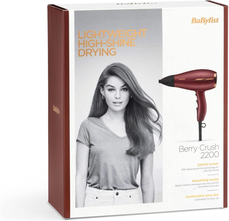 BABYLISS | Berry Crush Hair Dryer 2200W | 5753PSDE