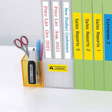 CASIO | Label Printer Tape Black and Yellow 12mm | XR-12YW1-W-DJ1