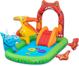 BESTWAY | Jurassic Splash Play Center 7.11x55x54 2.41mx1.40mx1.37m| BES115TOY01839