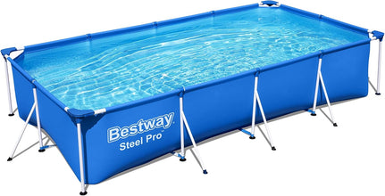 BESTWAY | Steel Pro Above Ground Pool Blue 56424 4mx2.11m | BES115TOY01892